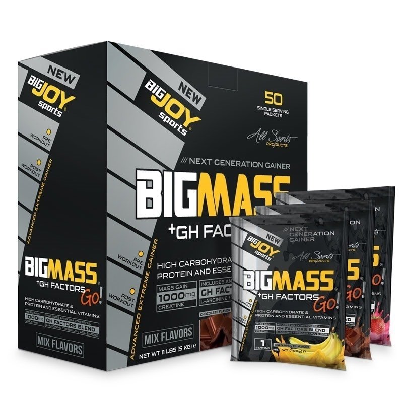 Big Joy Big Mass +GH Factors Go 5000 Gr 50 Saşe Mix