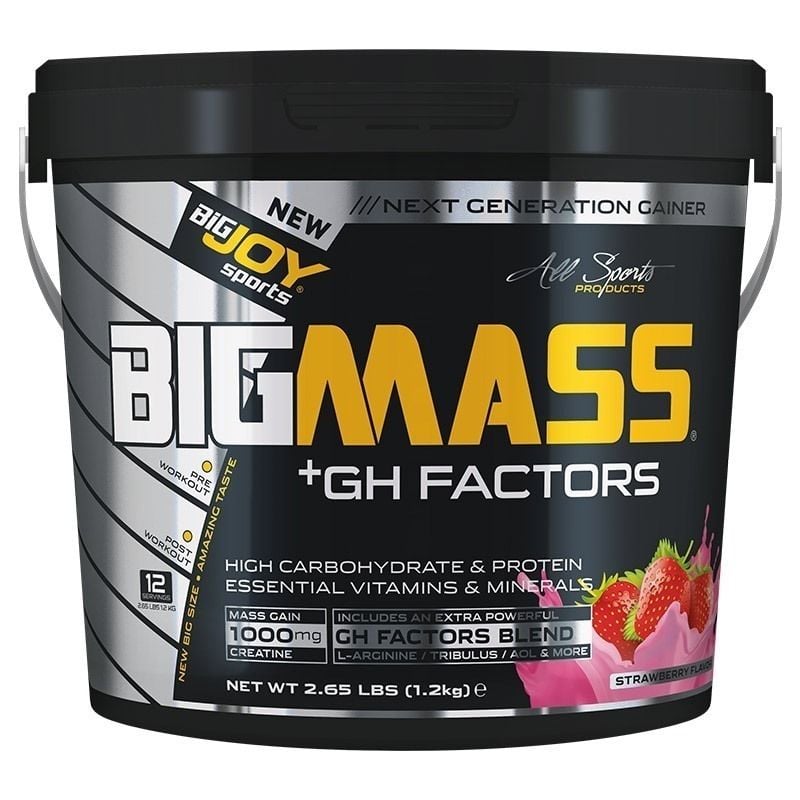 Big Joy Big Mass +GH Factors 1200 Gr Çilek