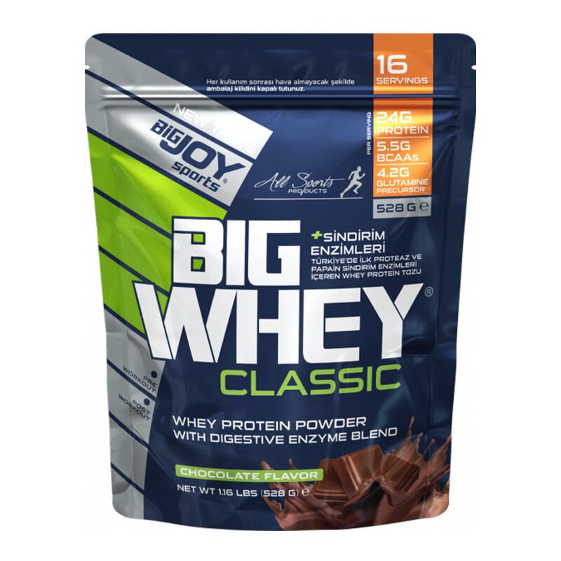 Big Joy Doypack Big Whey Classic Whey Protein 488 Gr Çikolata