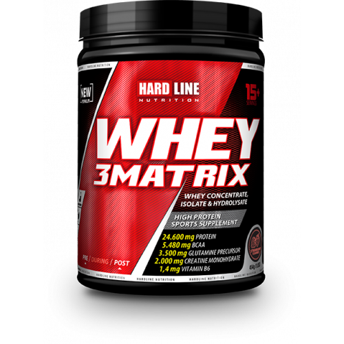 Hardline Whey 3 Matrix 454 Gr Çilek