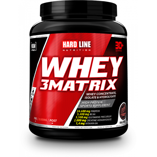 Hardline Whey 3 Matrix 908 Gr Çilek