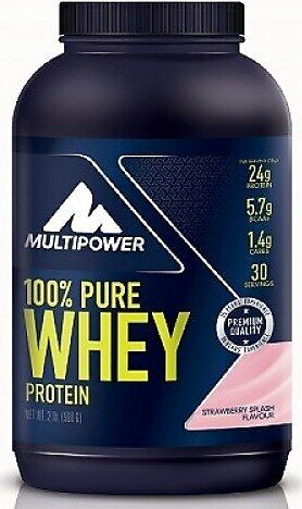 MULTIPOWER 100 % PURE WHEY PROTEIN 900 GR Çilek