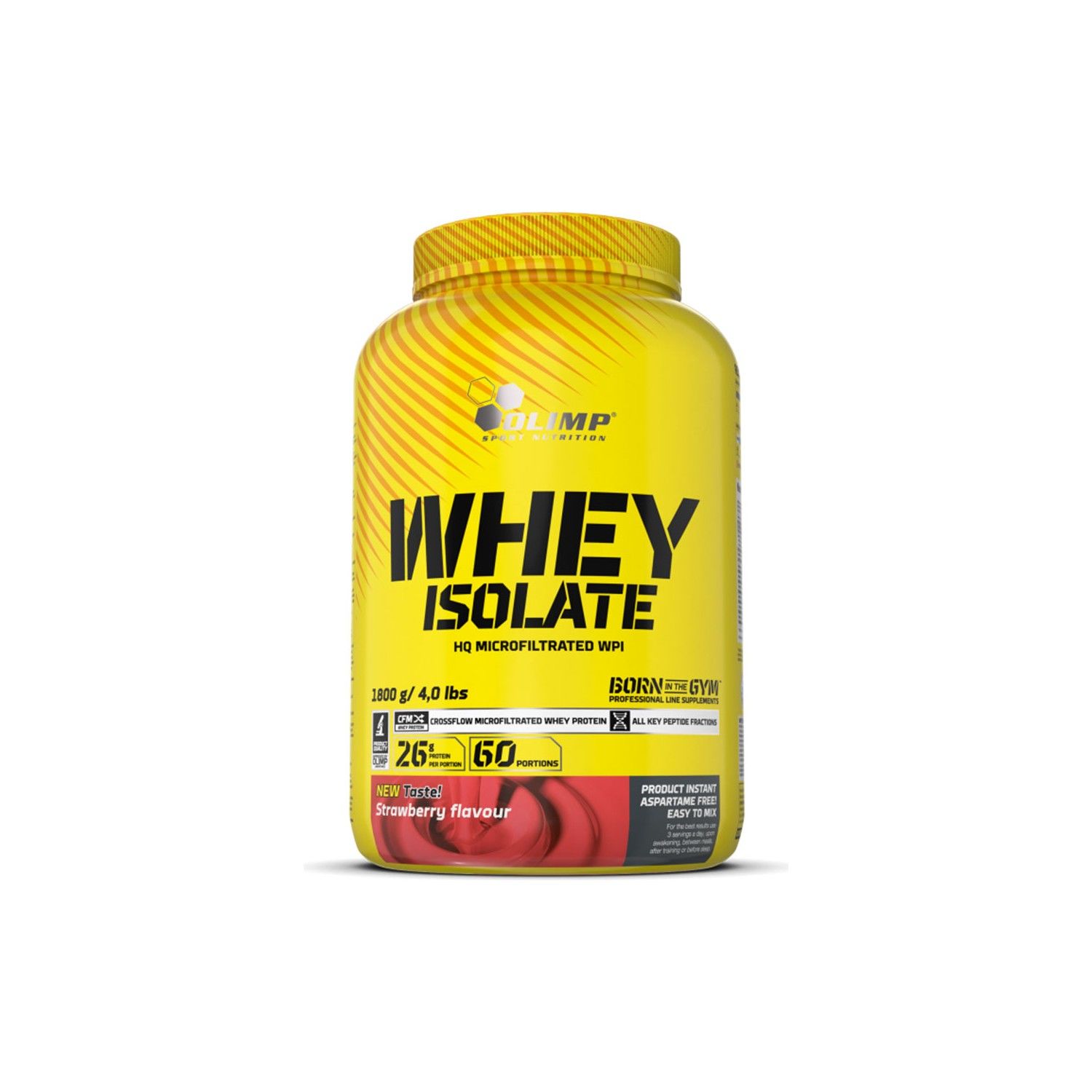 OLIMP PURE WHEY PROTEIN ISOLATE 1800 GR Çilek