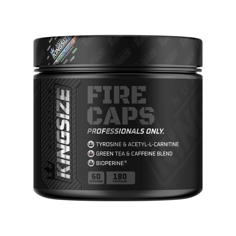 Kingsize Nutrition Fire Caps 180 Kapsül