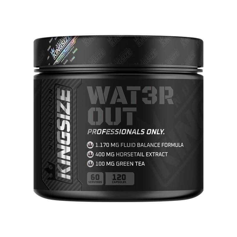 Kingsize Nutrition Wat3r-Out 120 Kapsül